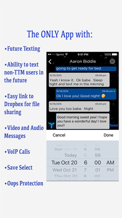 Text Time Machine screenshot-0