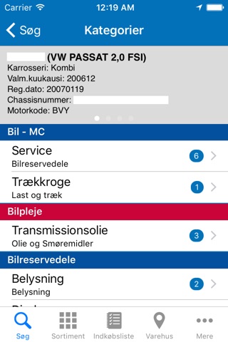 Biltema screenshot 3