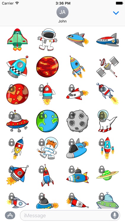 Space Sticker Set