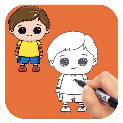 How to Draw CUTE Characters iOS App