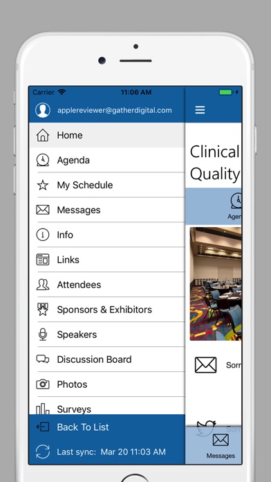 NCCHCA Conferences screenshot 4