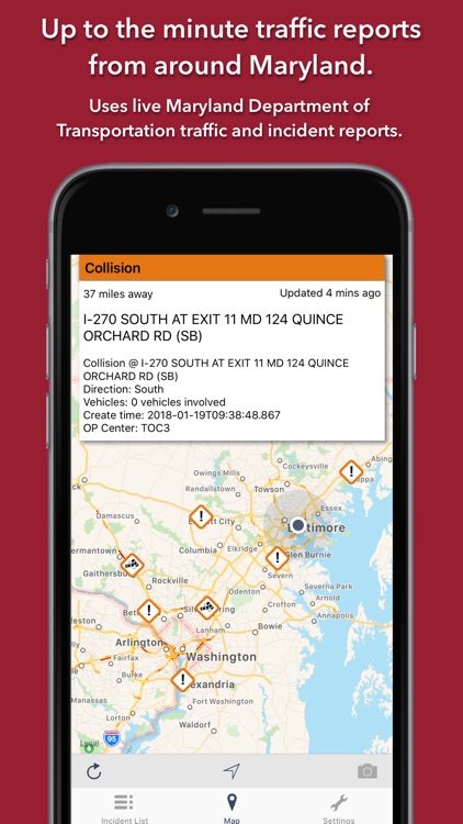 Maryland Roads Traffic screenshot-0