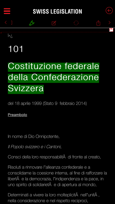 How to cancel & delete Swiss Legislation from iphone & ipad 3