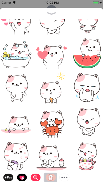 Baby Cat Animated Stickers screenshot 2