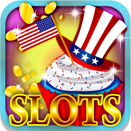 American Slot Machine: Strike the most 4th of July combinations to earn the casino crown iOS App