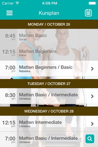 pilatesWERKSTATT screenshot 3