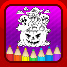 Activities of Halloween Kids Coloring Books Games for Toddlers