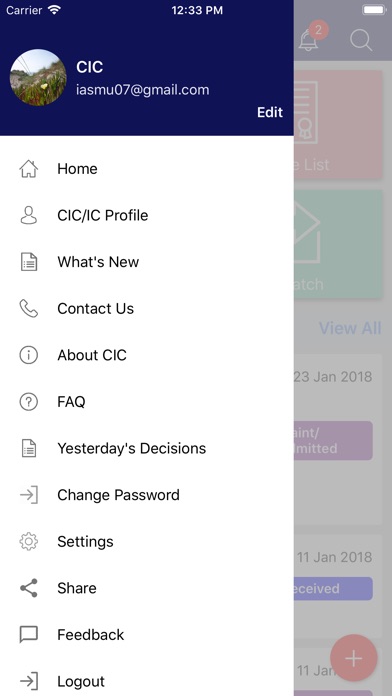 CIC App screenshot 4