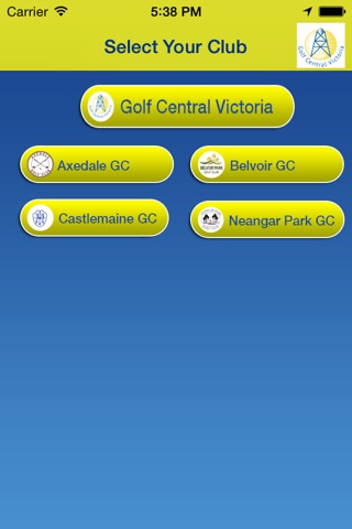 Golf Central Victoria screenshot 2