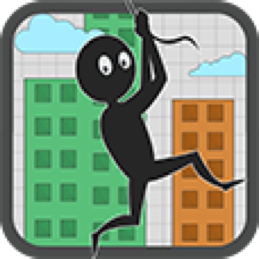 Stickman Swing Adventure - Endless Rope Game Icon