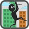 Use your ropes to swing stickman from one skyscraper to another