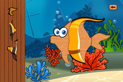 Ocean and Sea Animal puzzles and Games for toddlers, kids and preschoolers screenshot 3