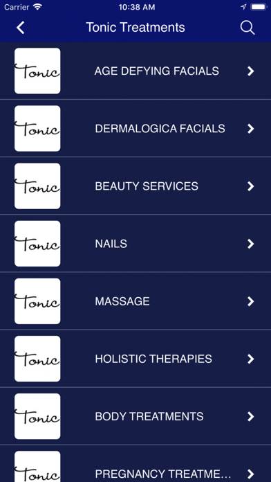 How to cancel & delete Tonic Day Spa from iphone & ipad 2