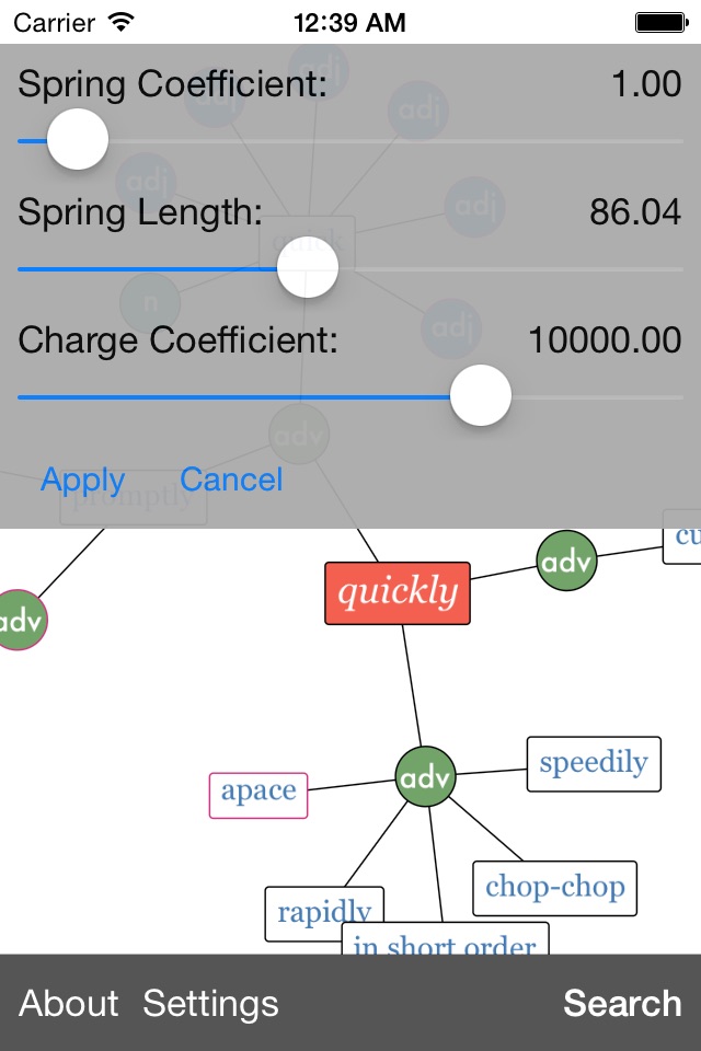 TheSaurus - Interactive Visual Thesaurus screenshot 3