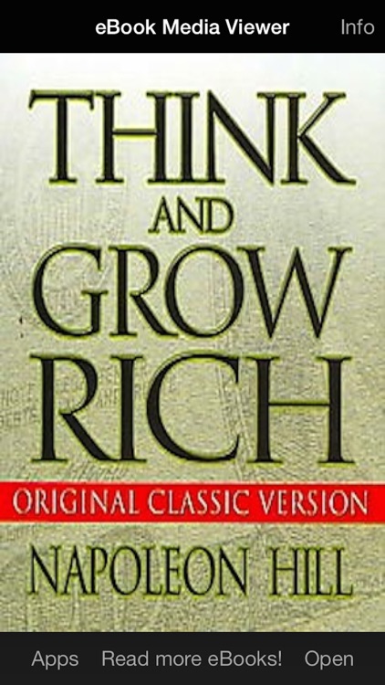 eBook: Think and Grow Rich