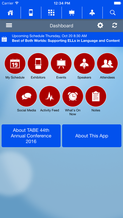 TABE 44th Annual Conference 2016 screenshot 2