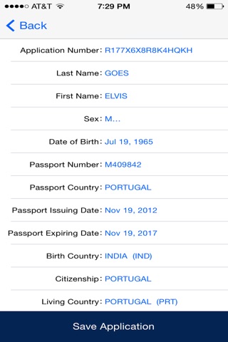 ESTA - Submit & retrieve your ESTA visa waiver screenshot 4