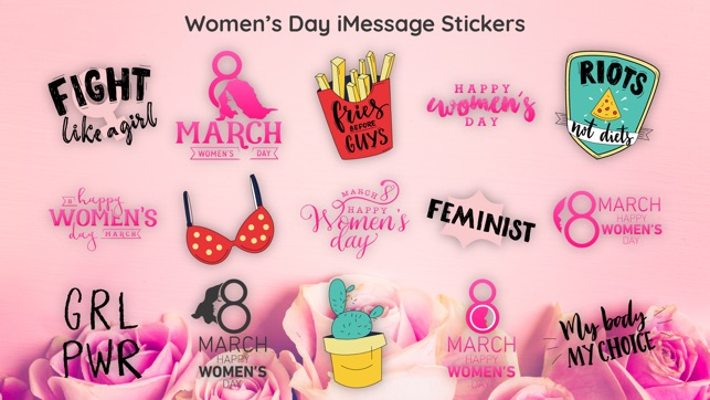 50+ Girl Power Sticker App(圖3)-速報App