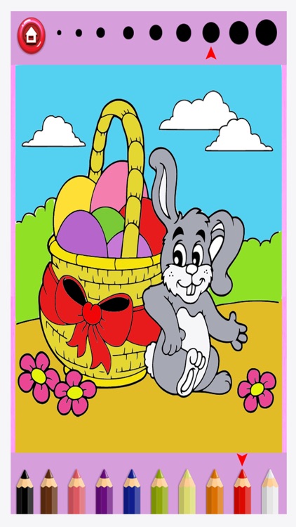 Coloring Games For Kids Easter - Finger Paint