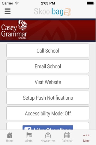 Casey Grammar School - Skoolbag screenshot 4