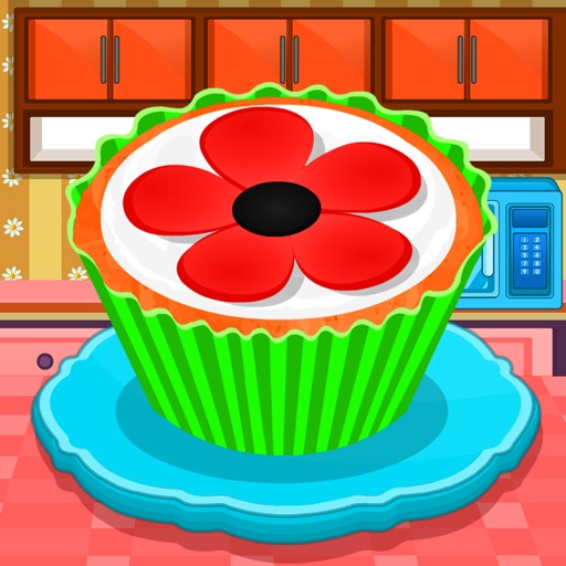 Cooking Sweet Poppy Cupcakes Icon