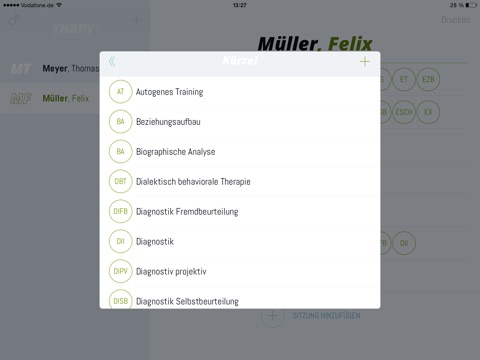 THRPY für Psychotherapeuten screenshot 4