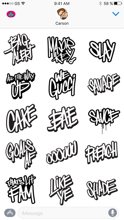 RapChat Stickers