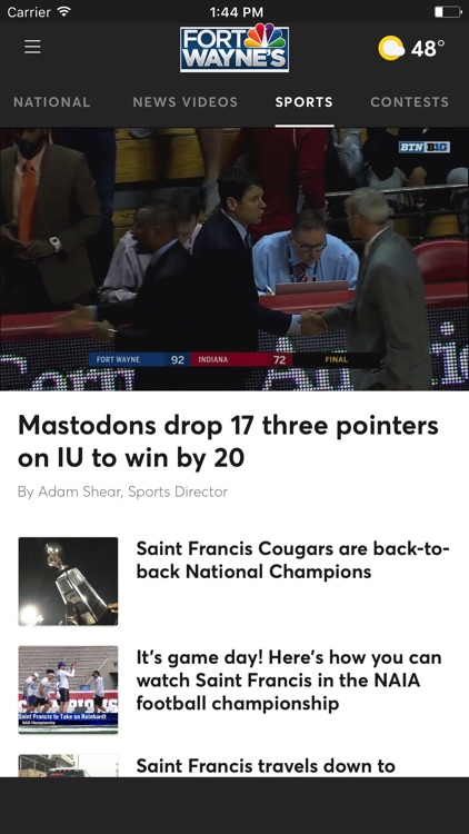 FORT WAYNE'S NBC