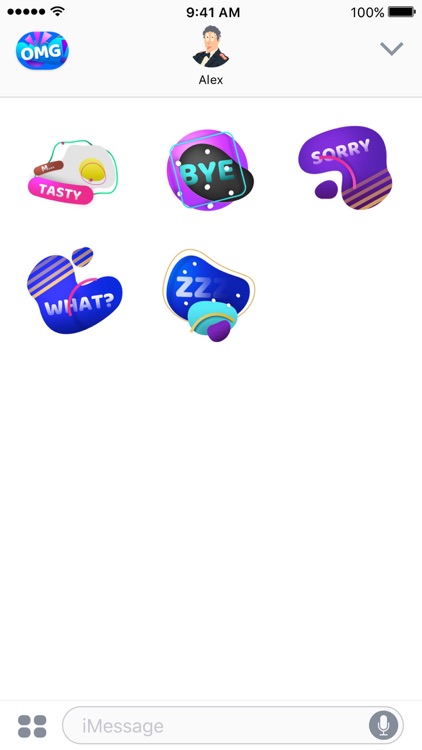 OMG Animated Stickers
