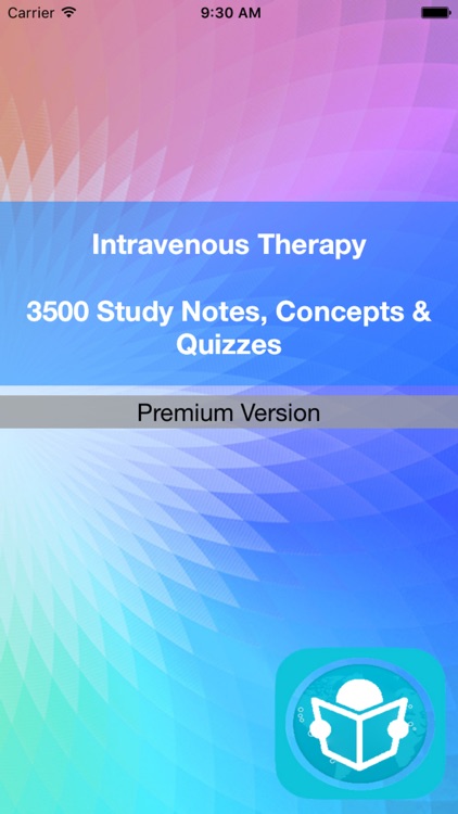Intravenous Therapy Test Bank App- Terms & Quizzes
