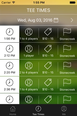 StonecreekAZ Golf Club Tee Times screenshot 3