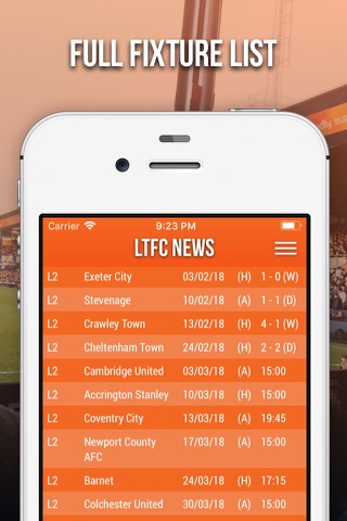 LTFC News App screenshot 2