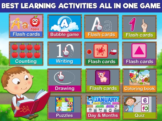 Preschool Kids & Toddlers Learning Gamesのおすすめ画像1