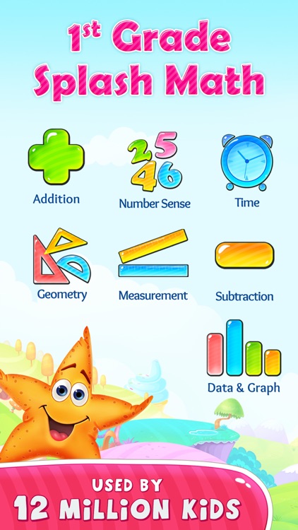 First Grade Splash Math Learning Practice for Kids