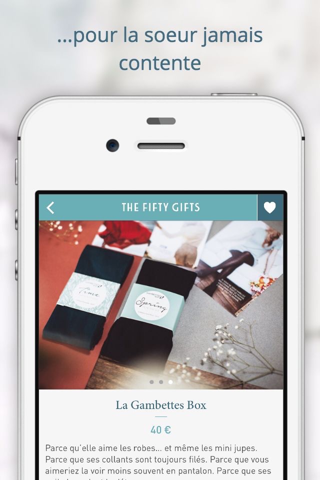 The Fifty Gifts - La liste des 50 cadeaux incontournables screenshot 4
