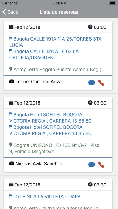 Transportes Ejecutivos screenshot 3