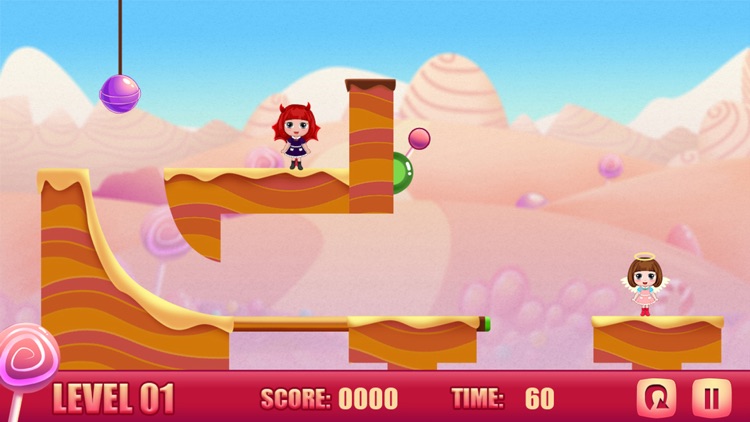 The rolling candy ball puzzle game by Happy Box