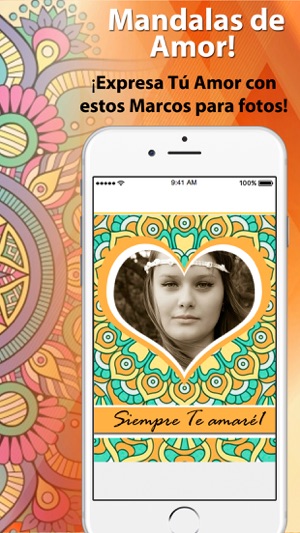 Mandalas de Amor Marcos para Fotos(圖3)-速報App