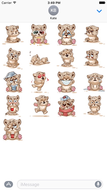 Leopard Stickers