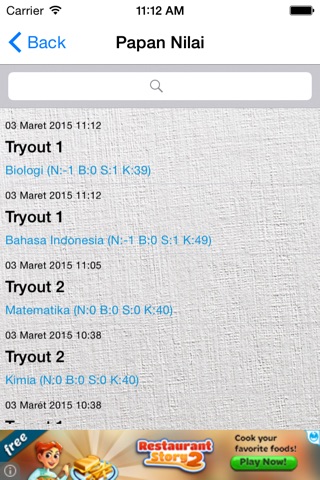 Tryout UN SMA screenshot 2