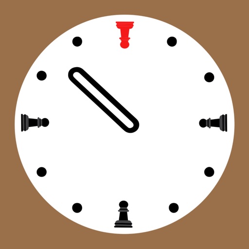 Four Player Chess Clock Icon