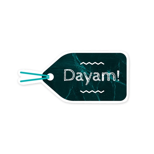 Dayam! TAG On Your Texts With Crazy & Fun Stickers iOS App