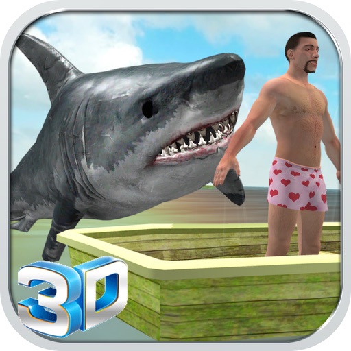 Angry Shark Attack Simulator 2016 Icon