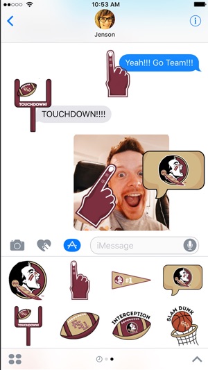 FSU Seminoles Stickers - iMsg(圖1)-速報App