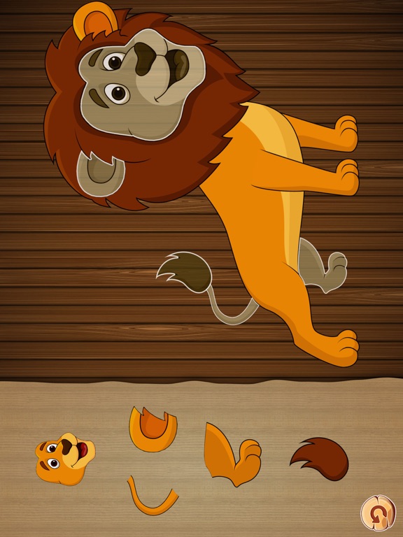 Animal Puzzles Games: Kids & Toddlers free puzzle screenshot 3