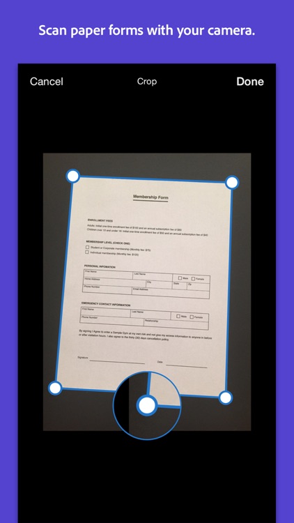 Adobe Fill & Sign – Easy PDF form filler