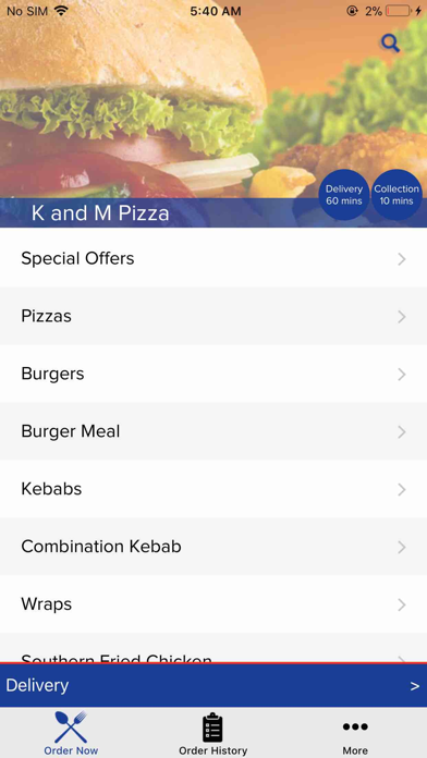 How to cancel & delete K and M Pizza from iphone & ipad 1