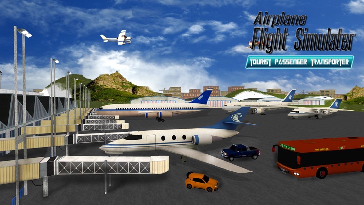 Tourist Airplane Transport Sim