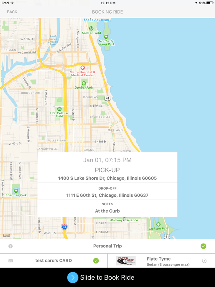 SummitLink Chauffeured Ride