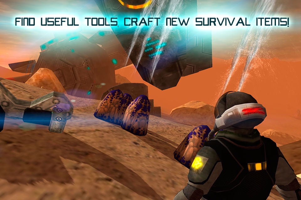 Mars Survival 3D: Cosmic Crash screenshot 3